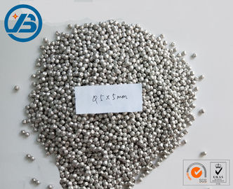 ISO9001 99.95% Mg เม็ดแมกนีเซียมขนาด 1 ~ 6mm / Orp Magnesium Ball