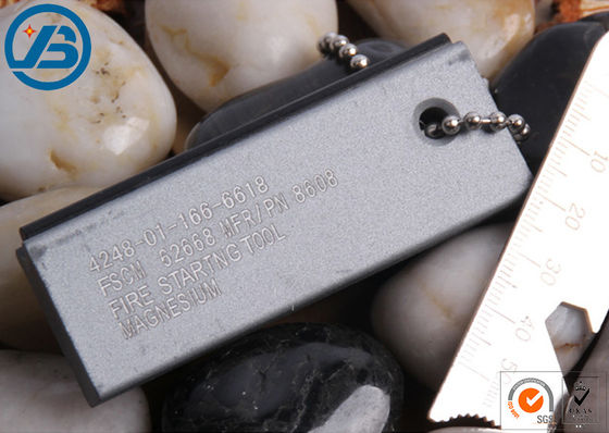 ซื้อ ทุกสภาพอากาศฉุกเฉิน Magnesium Fire Starter 2 ใน 1 บาร์เชื้อเพลิงแมกนีเซียม online manufacture