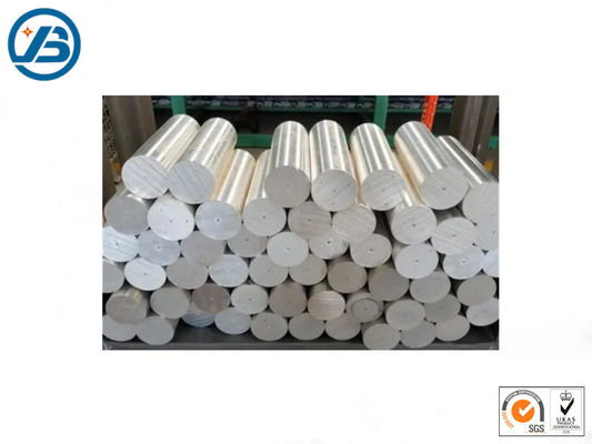 Dia 60 - 800mm Pure Magnesium Alloy Extruded Bar / Rod สำหรับ Aerospace